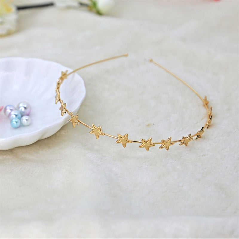 Star Light Star Bright Gold Headband