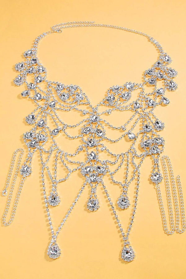 Luxury Rhinestone Multi-layer Fashion Necklace