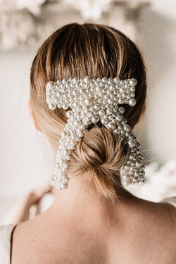 Vintage Pearl Hairpin