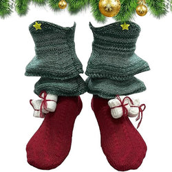 Comfy & Warm Knitted Socks Christmas Colorblock Socks