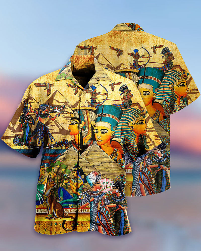 Hawaiian Vacation Print Shirt