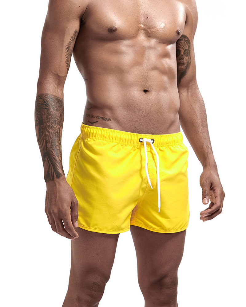 Fashion Solid Color Quick Dry Shorts