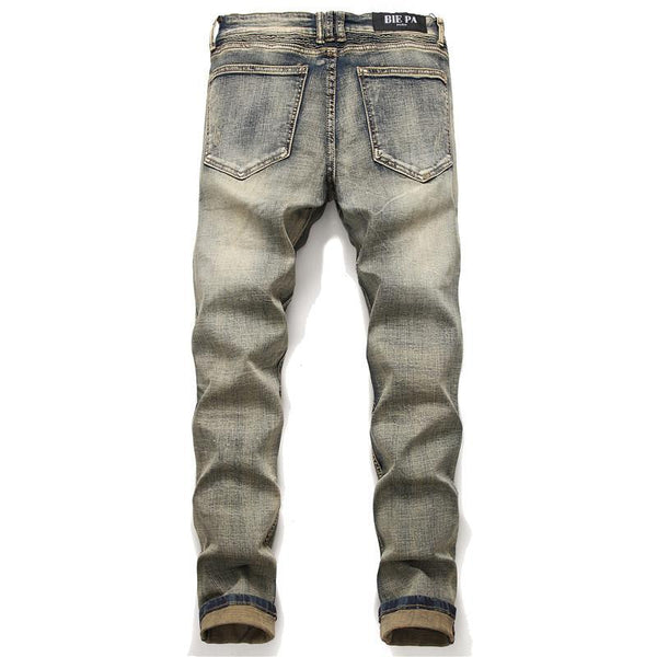 Vintage Retro Motorcycle Jeans