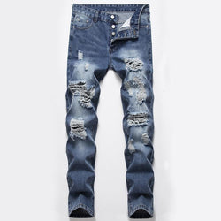 Street Vintage Ripped Jeans