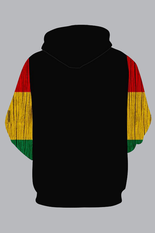 Street 3D printed hooded sweatshirt