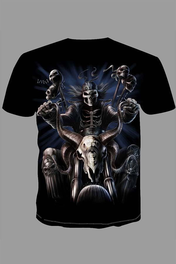 The 3D Skeleton Short Sleeve T-shirt