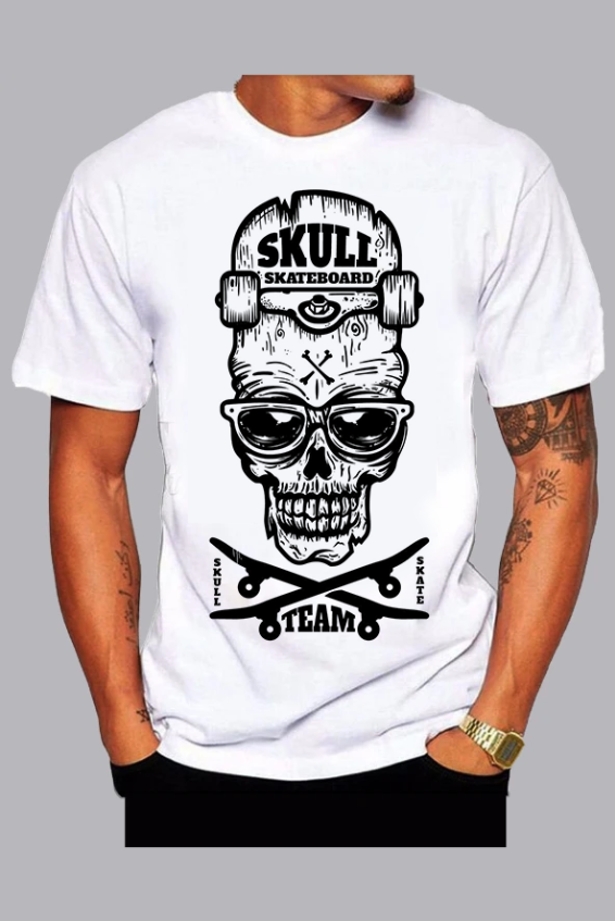 3D Skeleton  Short Sleeve T-shirt