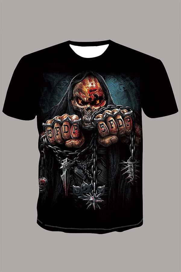 The 3D Skeleton Short Sleeve T-shirt