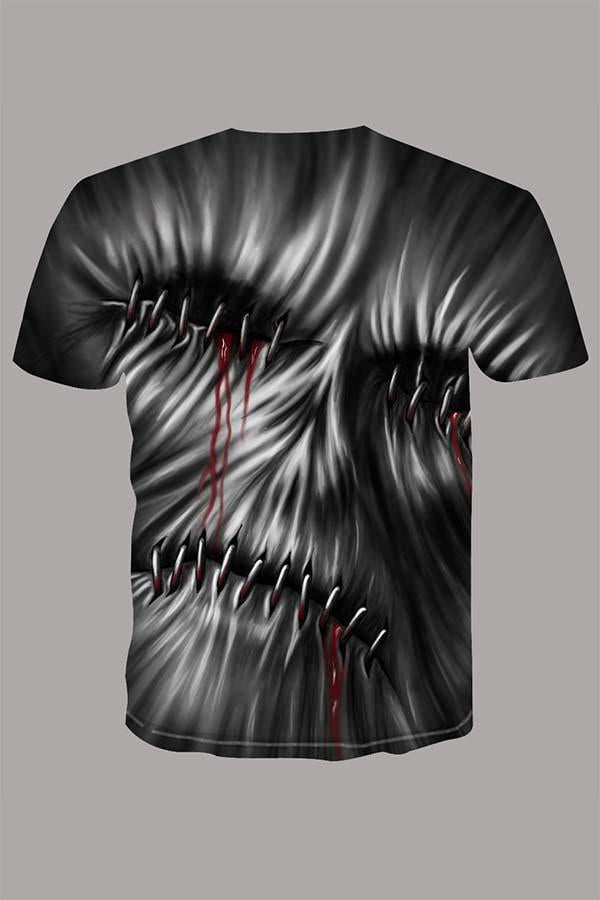 The 3D Skeleton Short Sleeve T-shirt