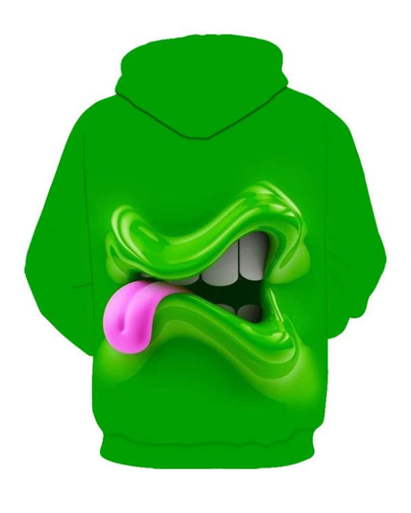 Funny 3D Printed Hooded Sweatshirt