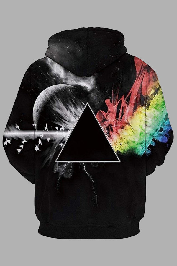 Street 3D  Digital Printed Hooded Sweatshirt