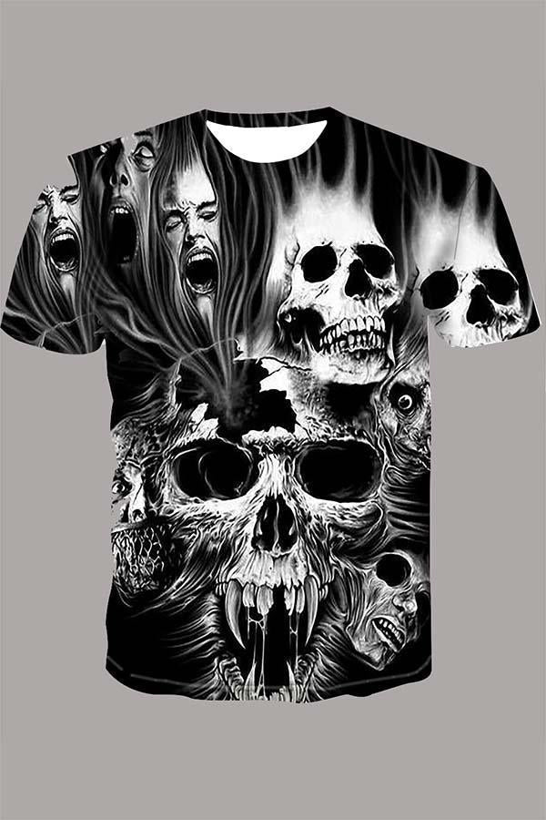 The 3D Skeleton Short Sleeve T-shirt