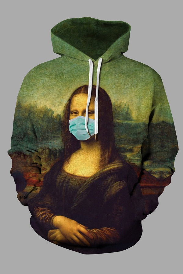 Street 3D Printed Hooded Sweatshirt