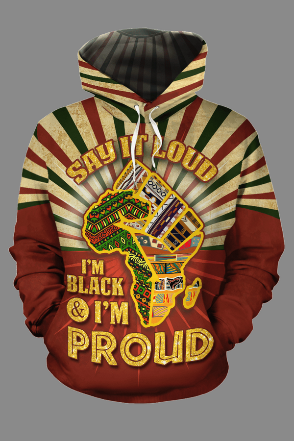 SAY IT LOUD ALL-OVER HOODIE