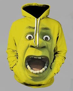 Funny 3D Printed Hooded Sweatshirt