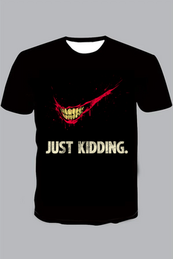 just kidding Short Sleeve T-shirt