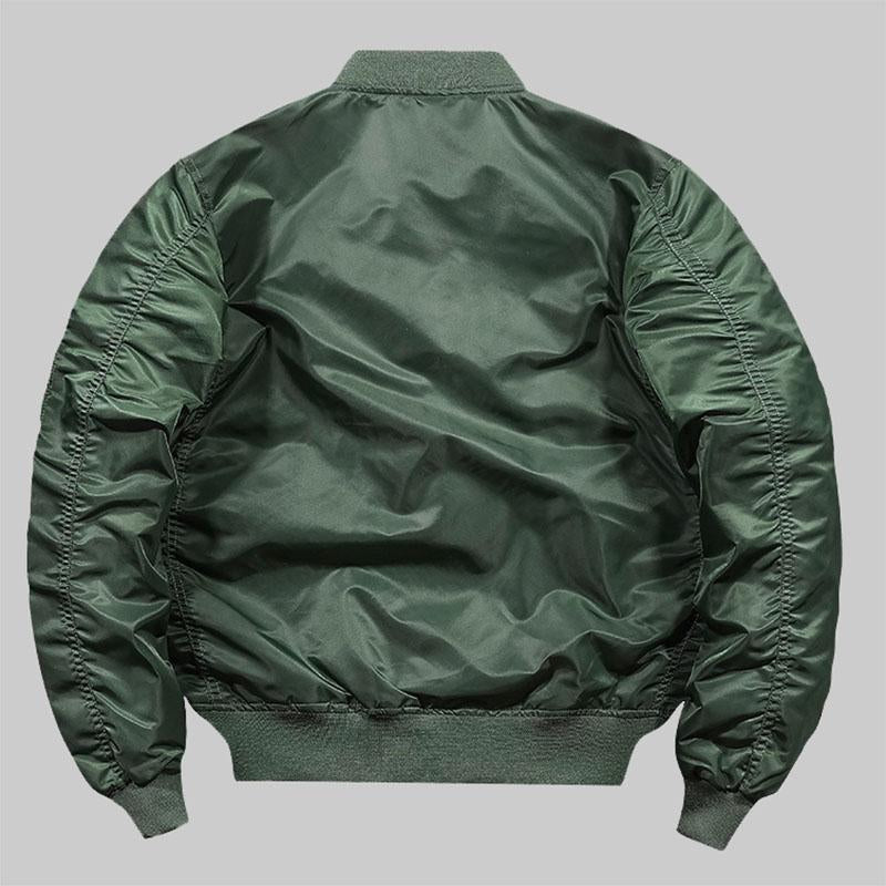 Street Solid Color Fly Jacket