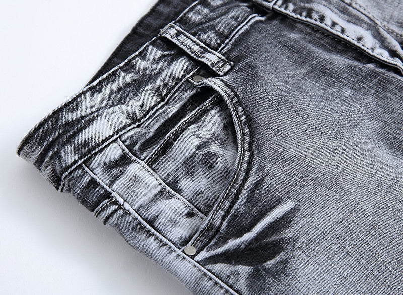 Stretch Denim Pants Men's Jeans