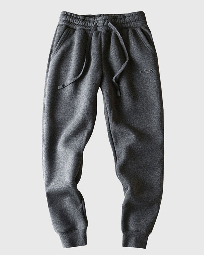 Relaxed Fit Tapered Fleece Sweatpants