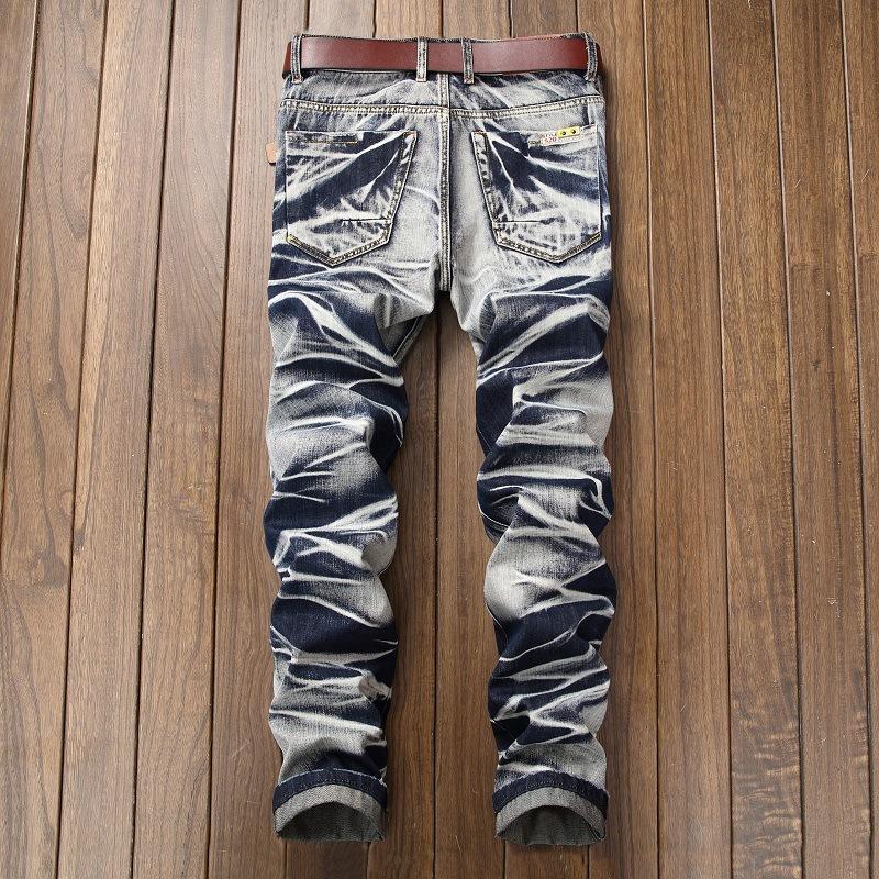 Old Straight Retro Jeans (four Colors)