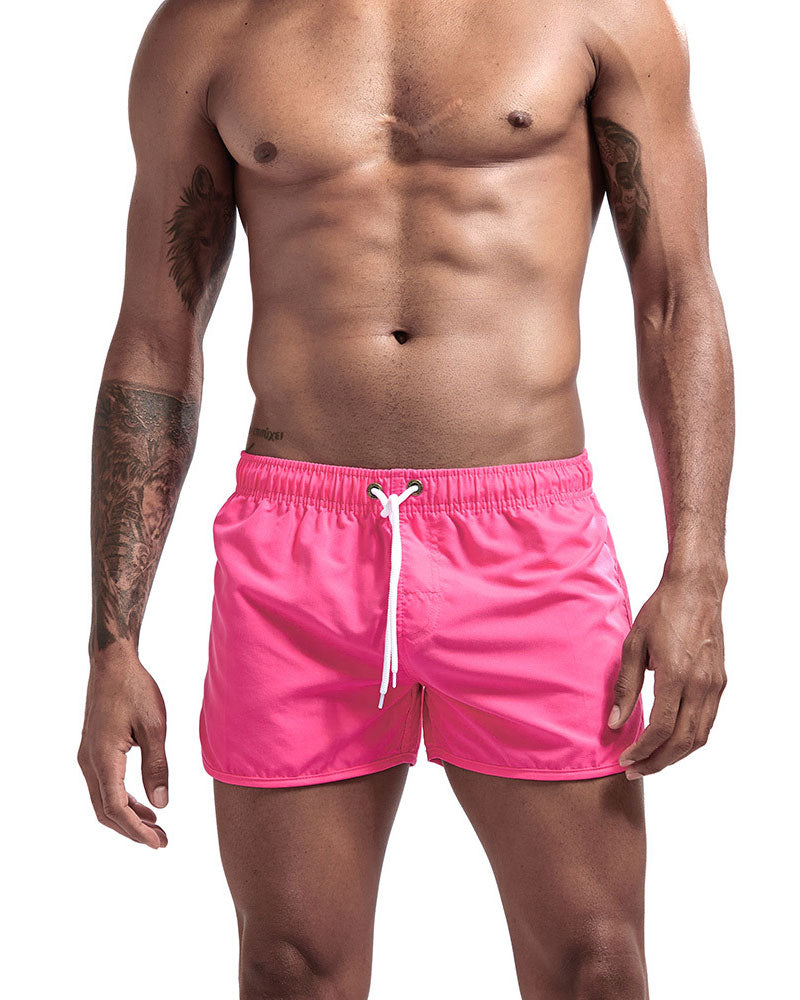 Fashion Solid Color Quick Dry Shorts