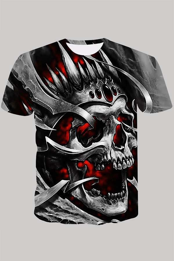 The 3D Skeleton Short Sleeve T-shirt