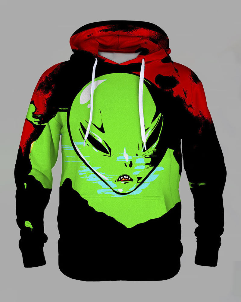 3D Printed Hooded Sweatshirt