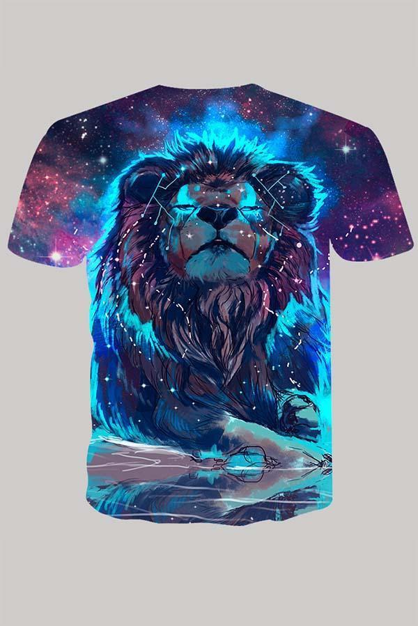 The 3D LIon Short Sleeve T-shirt