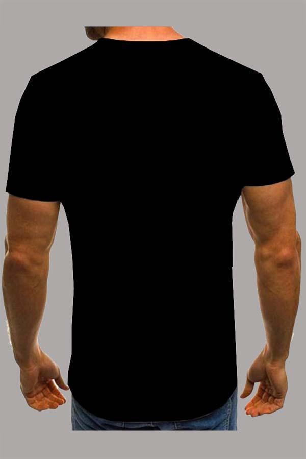 The 3D  Print Short Sleeve T-shirt