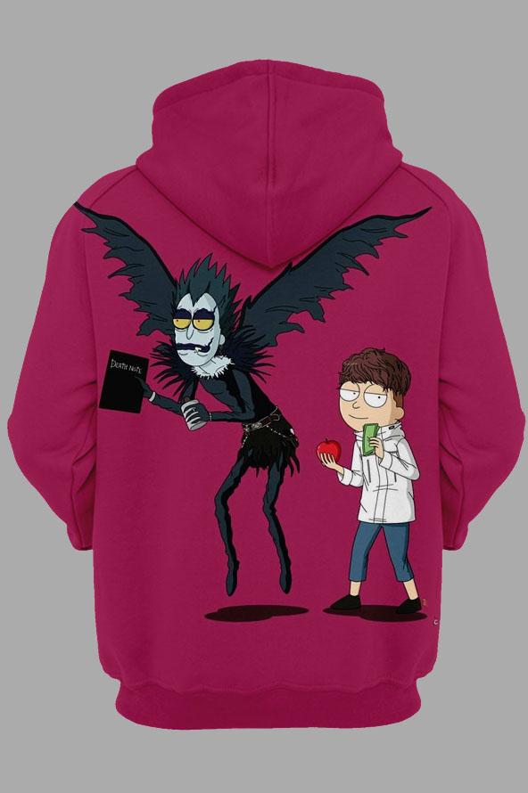 Street 3D Digital Cool Rick and Morty Printed Hooded Sweatshirt