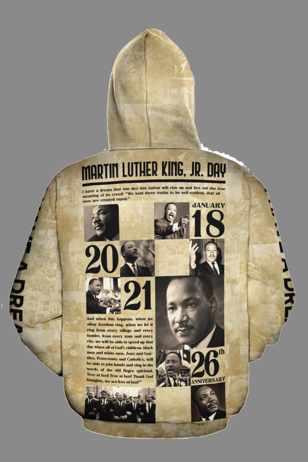 MARTIN LUTHER KING JR. DAY ALL-OVER HOODIE
