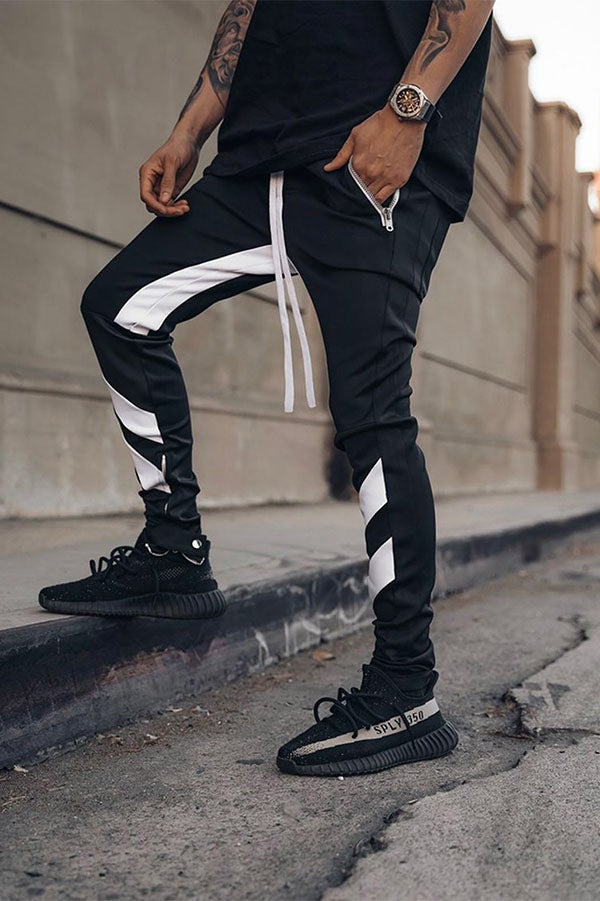 Low-foot Zippered Cargo Pants