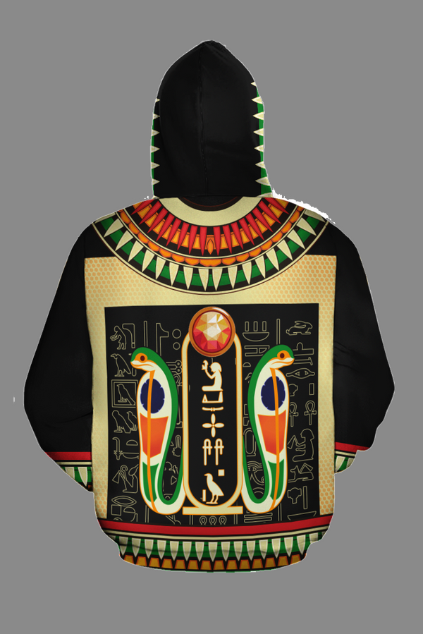 CLEOPATRA ALL-OVER HOODIE