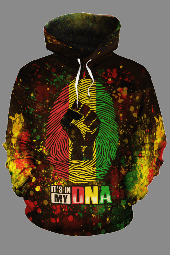 IT'S IN MY DNA ALL-OVER HOODIE