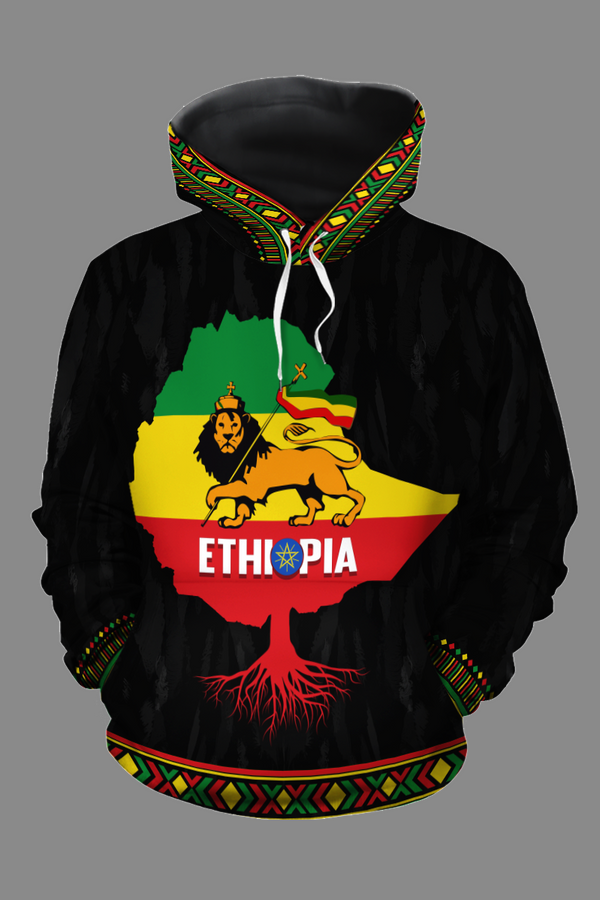THE ETHIOPIA 2 ALL-OVER HOODIE
