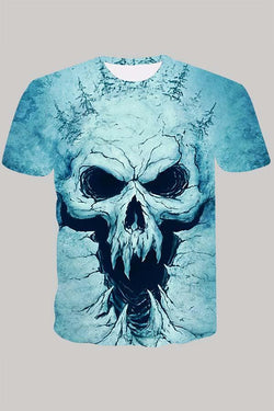 The 3D Skeleton print Short Sleeve T-shirt