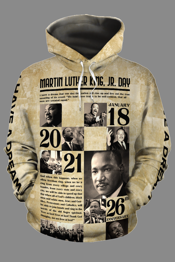 MARTIN LUTHER KING JR. DAY ALL-OVER HOODIE