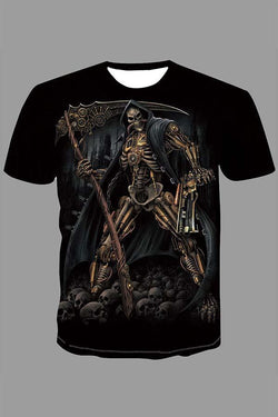 The 3D grim Reaper Short Sleeve T-shirt