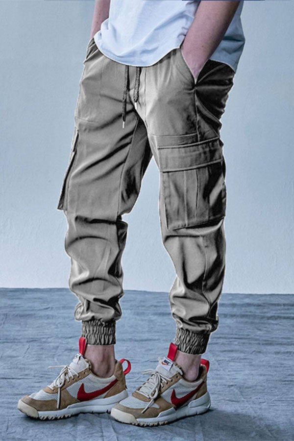 Casual Close-up Loose Cargo Pants