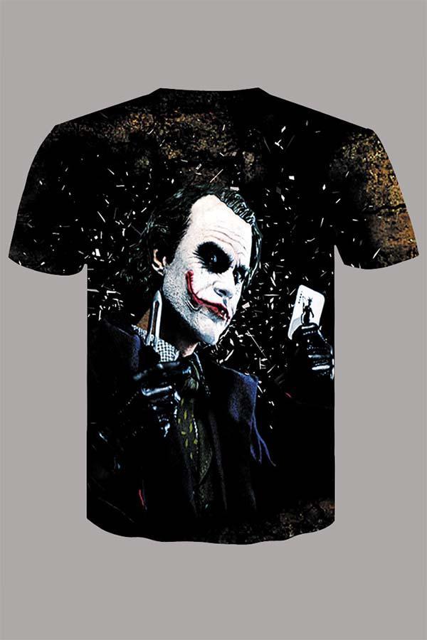 The 3D joker Short Sleeve T-shirt