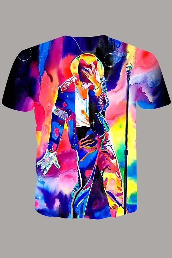 The 3D Michael Jackson Short Sleeve T-shirt