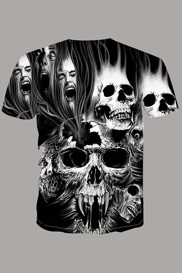 The 3D Skeleton Short Sleeve T-shirt