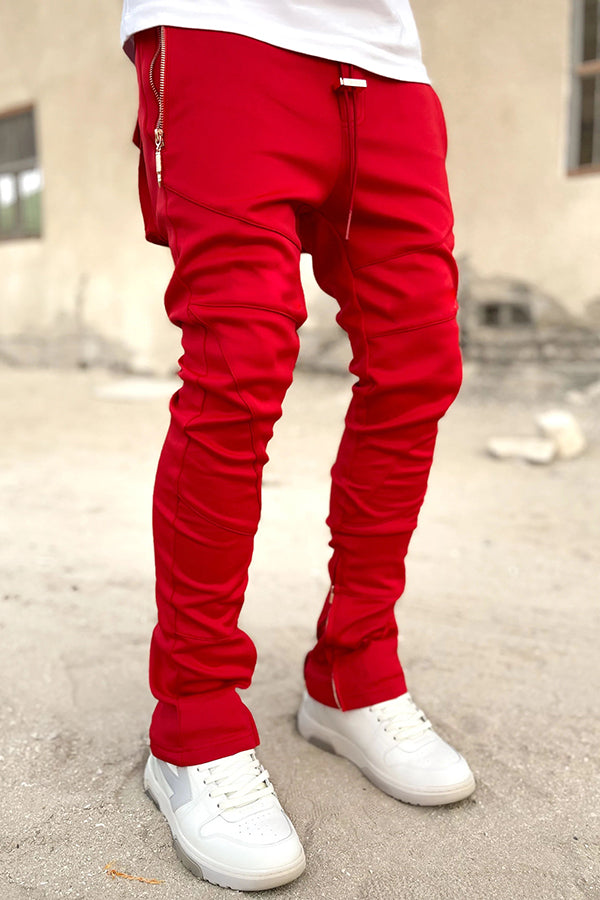 Features Ankle Zipper Essence Track Pants