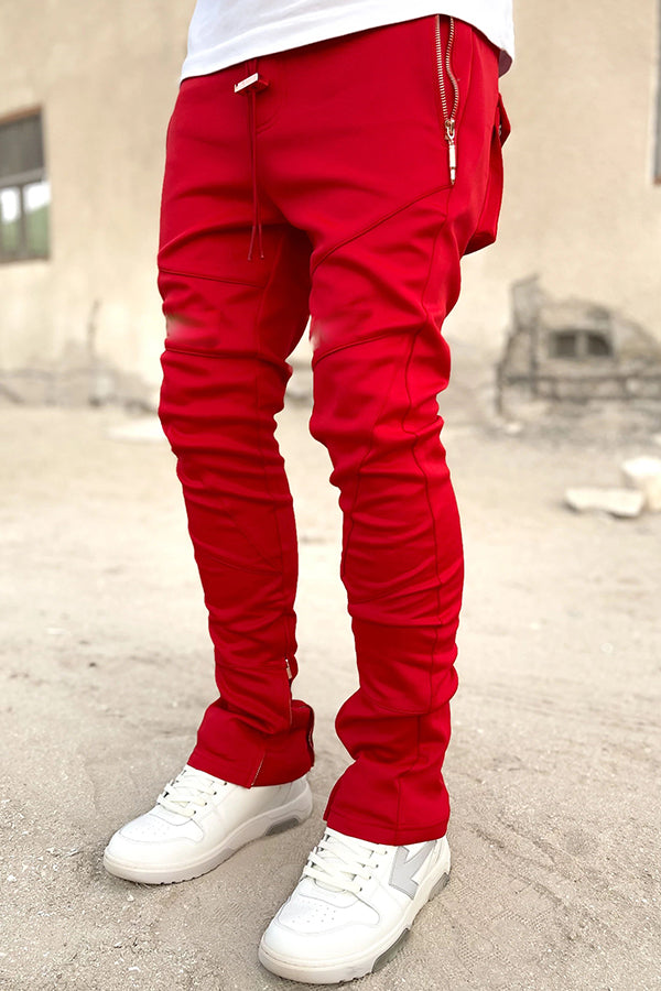 Features Ankle Zipper Essence Track Pants