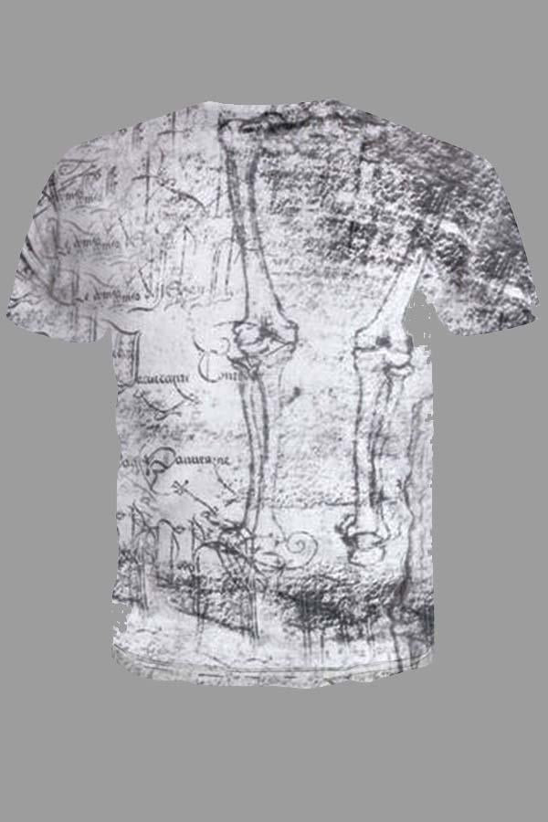 The 3D Skeleton Short Sleeve T-shirt