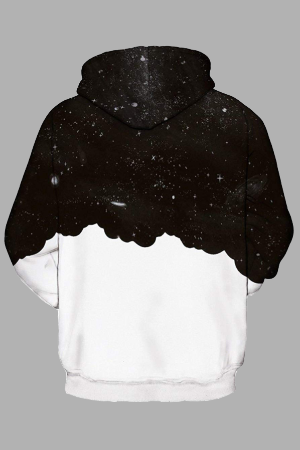 Street 3D  Digital Printed Hooded Sweatshirt