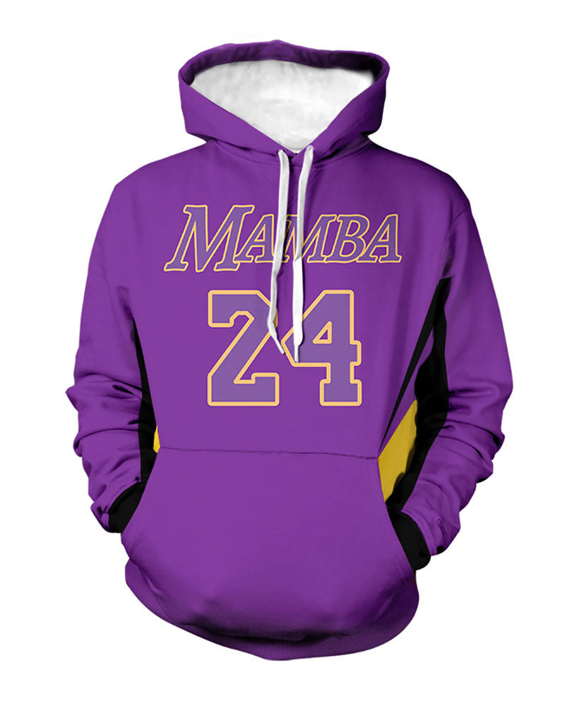 3D Digital Basketball Print Sweatshirt