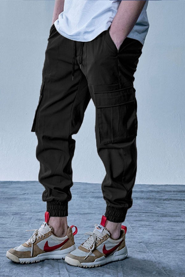 Casual Close-up Loose Cargo Pants