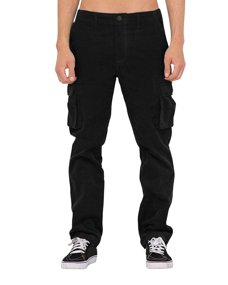 Casual Corduroy Cargo Pants