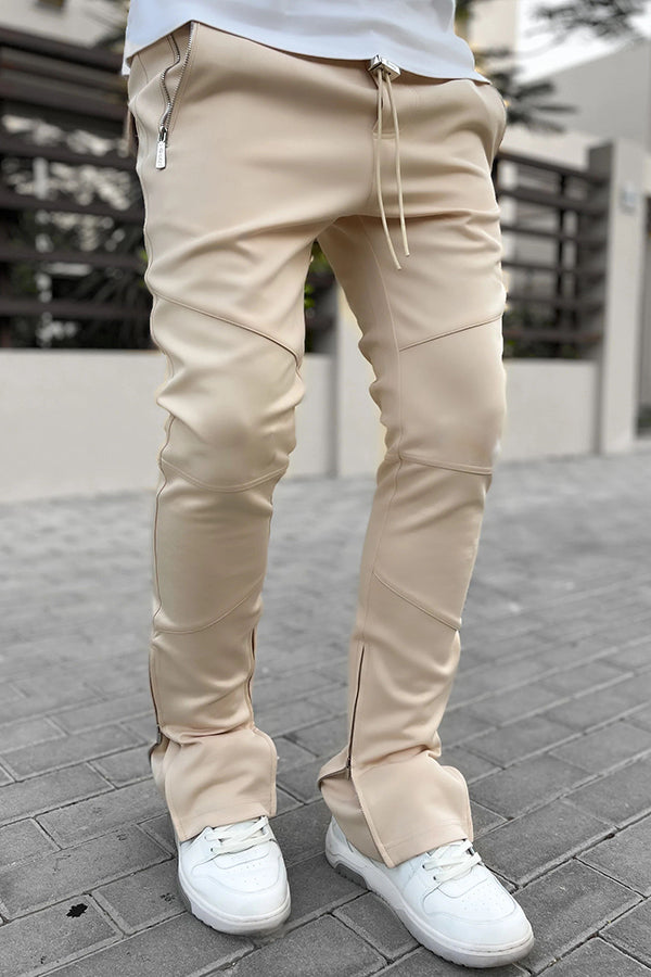Features Ankle Zipper Essence Track Pants